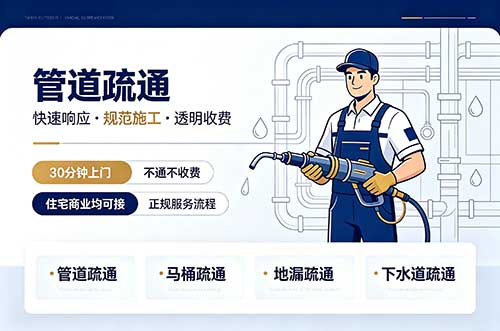 白银管道疏通